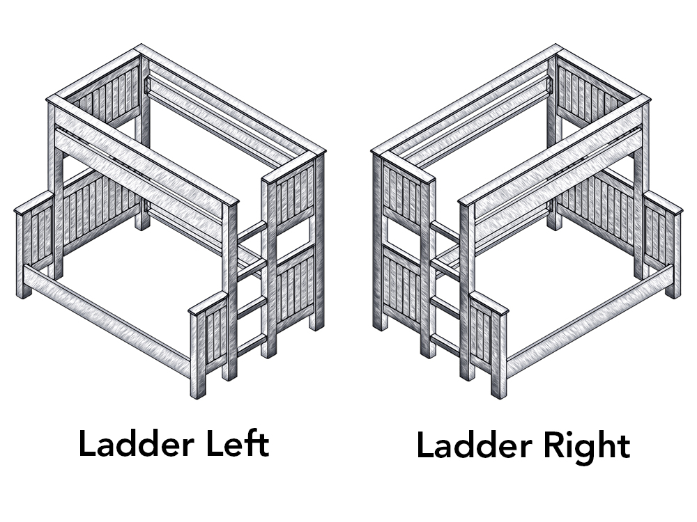 An example of ladder left/right